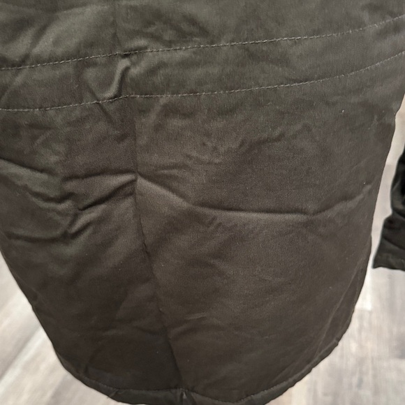 Kids Military Field Jacket with Sherpa Collar - Picture 3 of 13